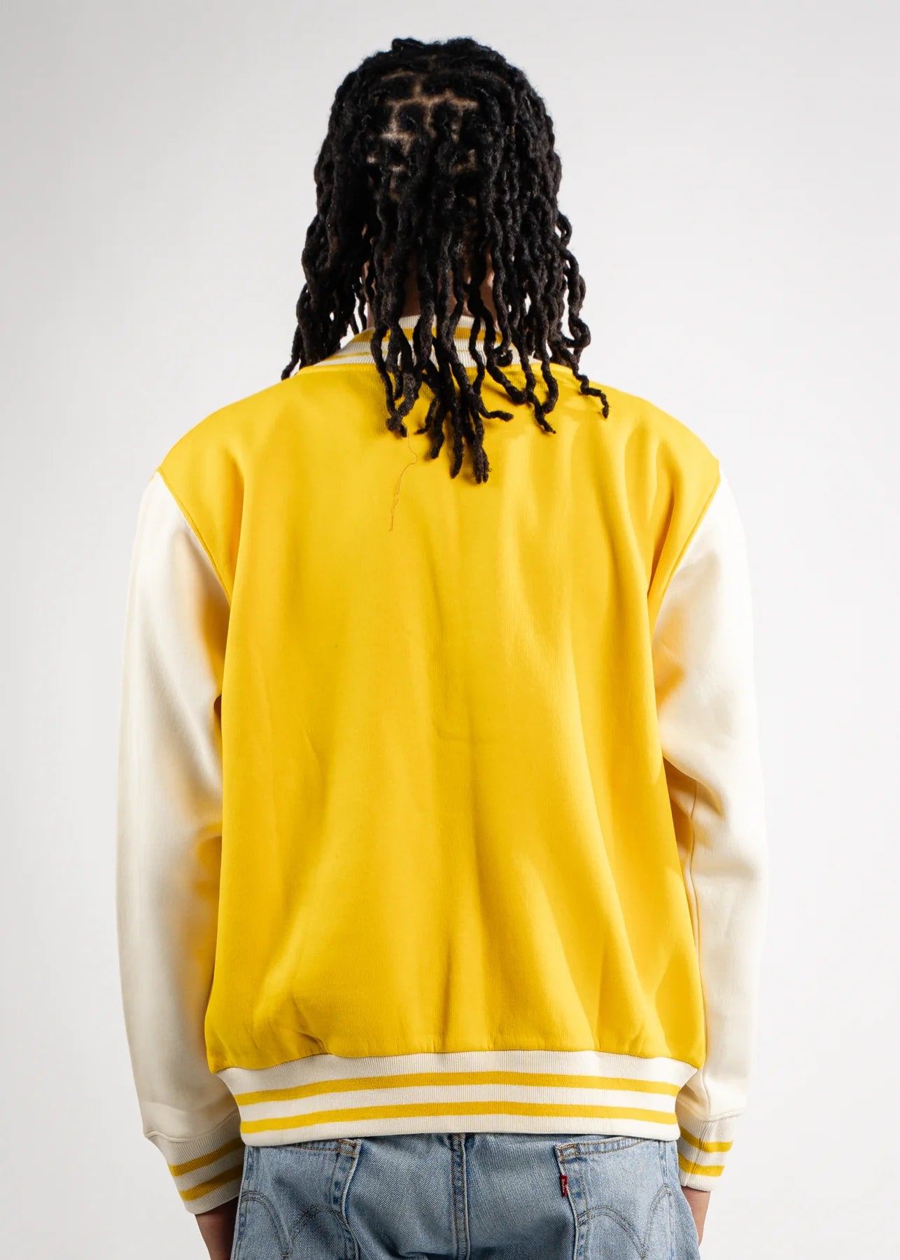 Yellow Varsity Heavy Blend Fleece SweatShirt