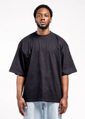 Black Heavyweight Oversized T-Shirt