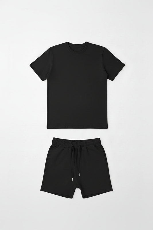 Black Kids Short Set