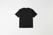 Black Tee Flat Lay