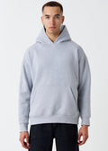 14 OZ Gray Drop Shoulder Hoodie