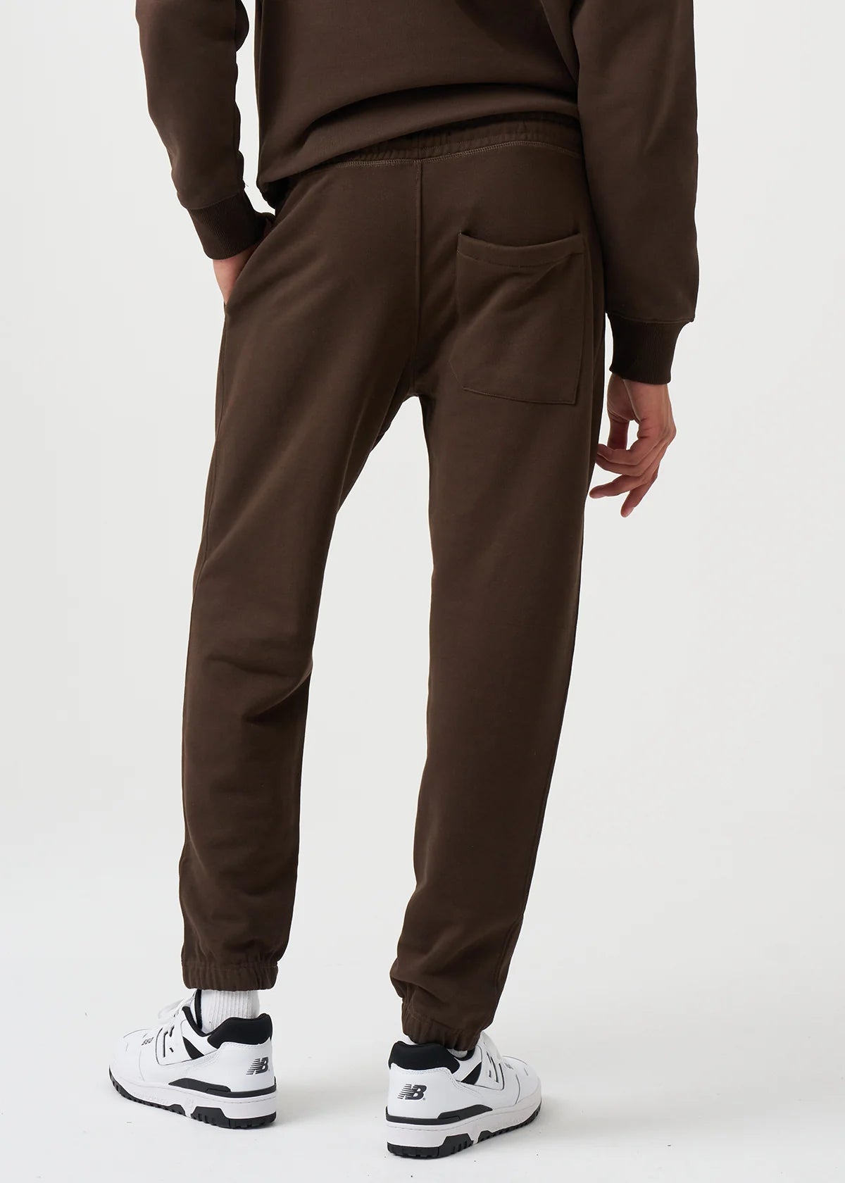 14 OZ Brown Fleece Sweatpant