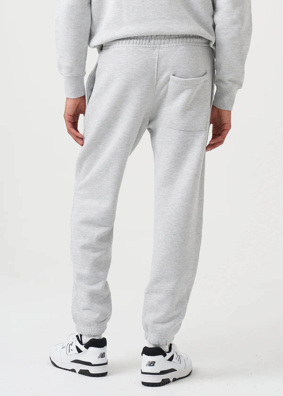 14 OZ Gray Fleece Sweatpant