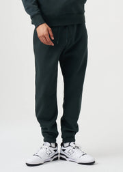 14 OZ Dark Green Fleece Sweatpant