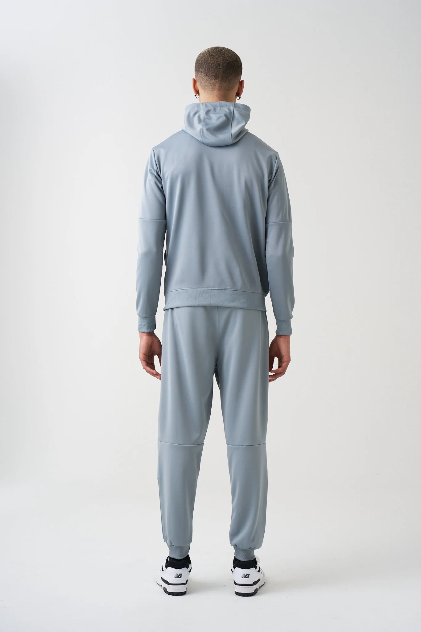 10 OZ Heather Gray Tech Tracksuit