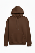 Brown Hoodie — Sky Blue Layout Match