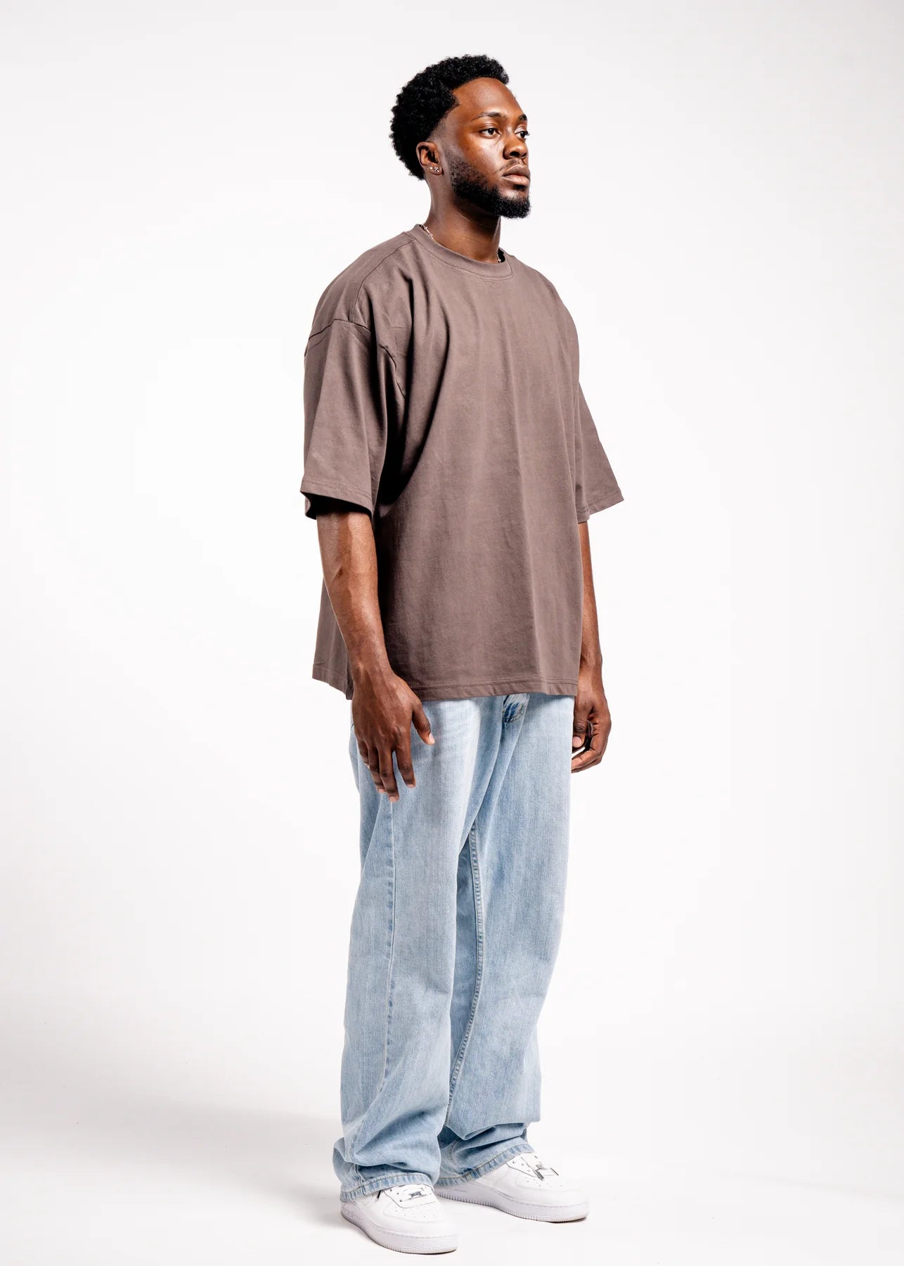 Brown Heavyweight Oversized T-Shirt