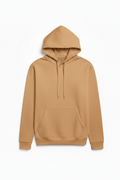 Camel Hoodie — Sky Blue Reference, No Label