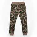 Camo Heavy Blend Fleece Sweatpants Flat Lay