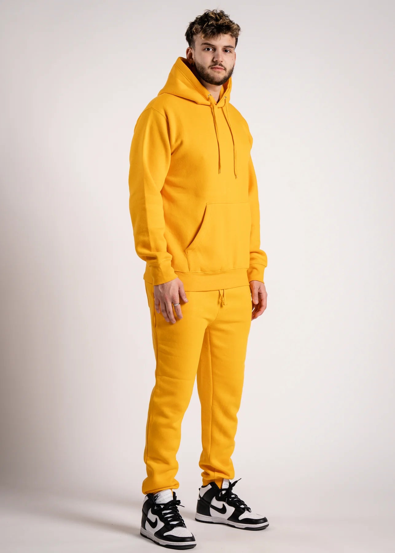 10 OZ Blank Gold Heavyweight Sweatsuit
