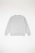 Gray Crew Neck Flat Lay - Product Card Format