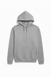 Heather Gray Hoodie — Consistent Flat Lay