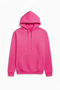 Hot Pink Hoodie — Consistent Flat Lay