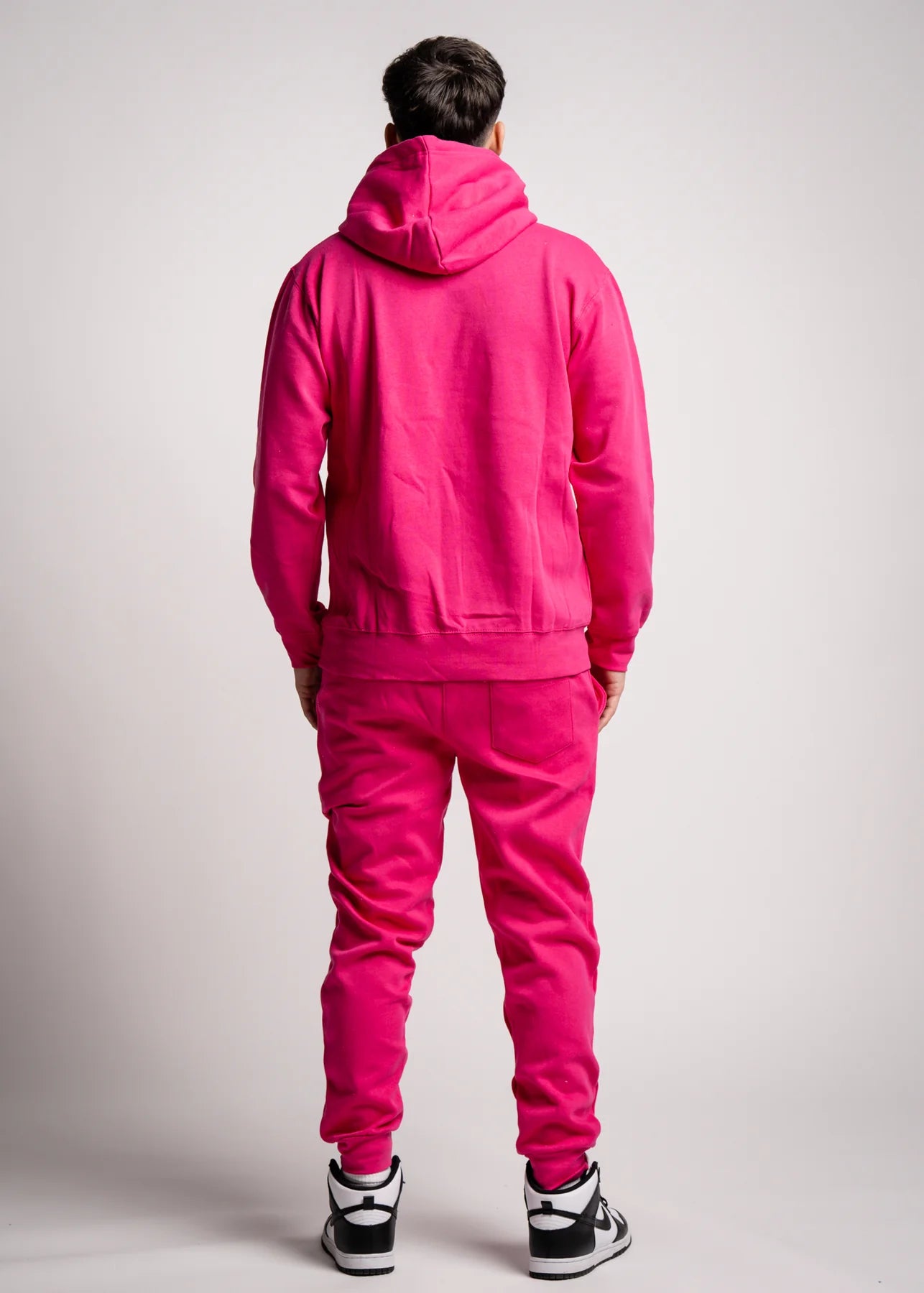 10 OZ Hot Pink Heavy Blend Fleece Sweatsuit