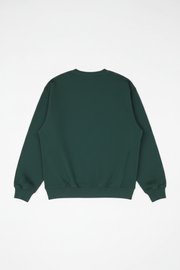 Hunter Green Crewneck — No Tag, Portrait Layout