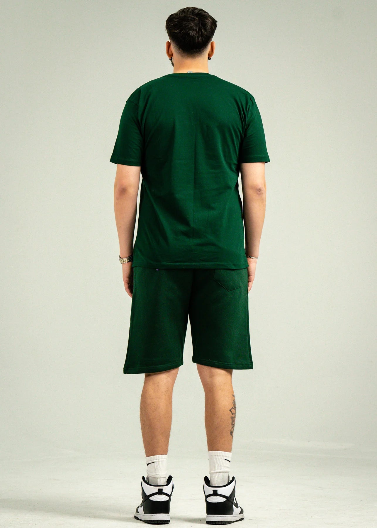 Hunter Green T-Shirt and Short Set