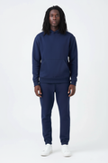 14 OZ Navy Heavyweight Fleece Sweatsuit