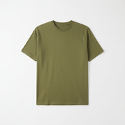 6 OZ Olive Green Soft Cotton T-Shirt