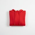 Red Hooded Crop Top