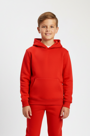 Red Heavy Blend Kids SweatShirt