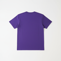 Purple Combed Cotton T-Shirt