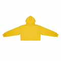 Yellow Hooded Crop Top