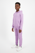 Kids 10 OZ Lilac Soft Fleece Sweatsuit