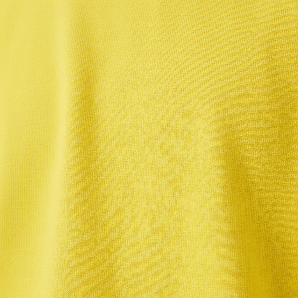 6 OZ Yellow Soft Cotton T-Shirt