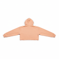 Peach Hooded Crop Top