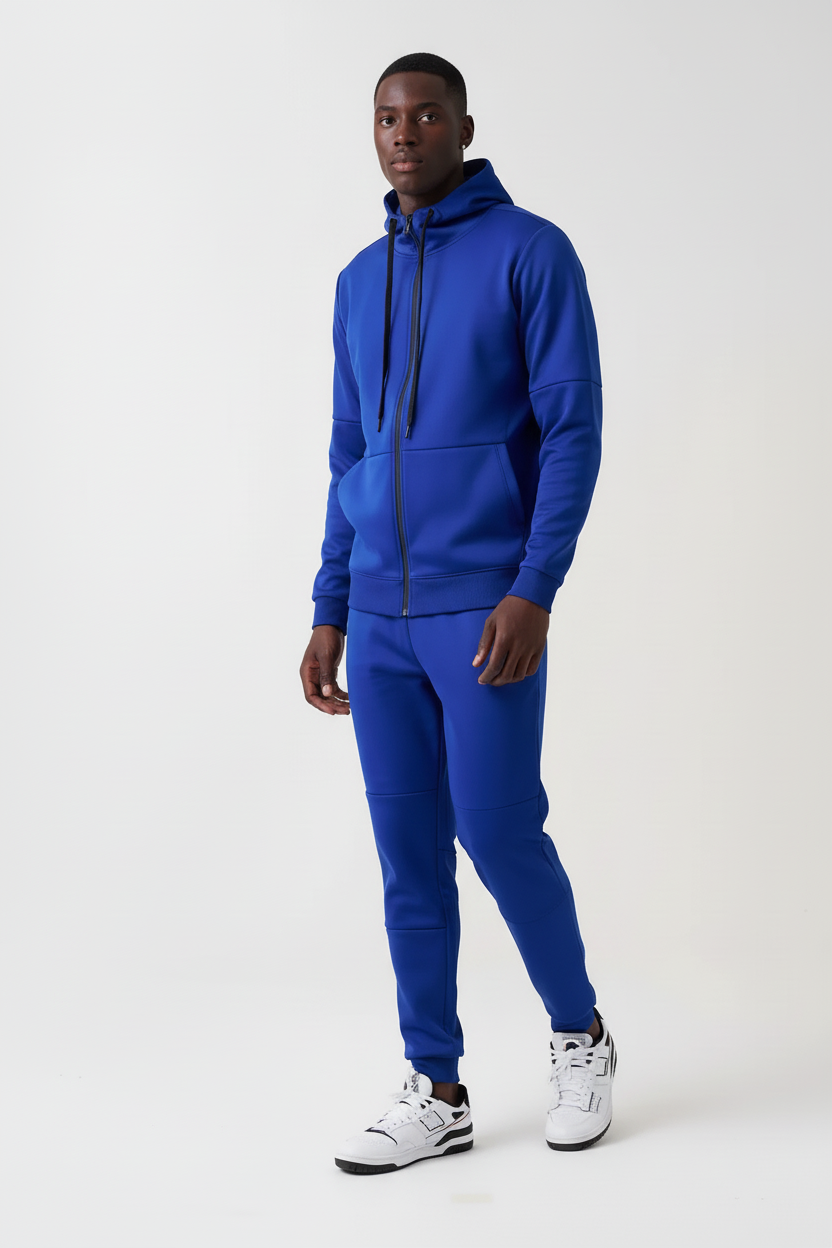 10 OZ Royal Blue Tech Tracksuit
