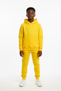 Kids 10 OZ Yellow Soft Fleece Sweatsuit