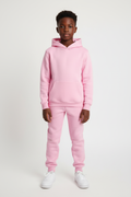 Kids 10 OZ Light Pink Soft Fleece Sweatsuit