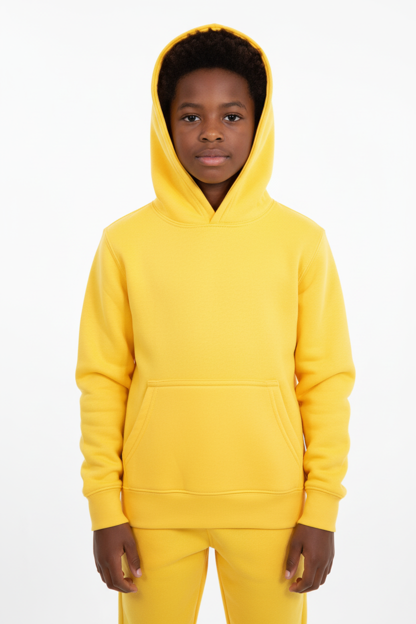 Gold 10 OZ Soft Fleece Kids Sweatsuit