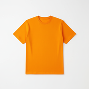 6 OZ Orange Soft Cotton T-Shirt