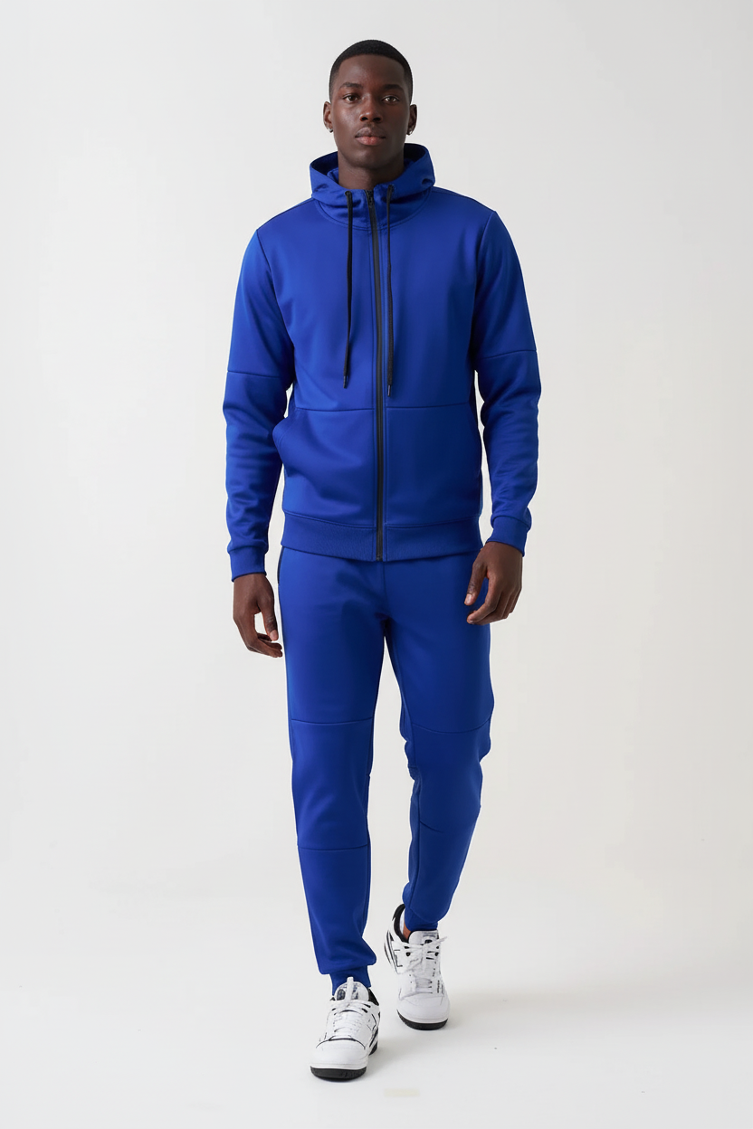 10 OZ Royal Blue Tech Tracksuit