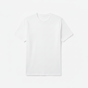 White Polyester T-Shirt