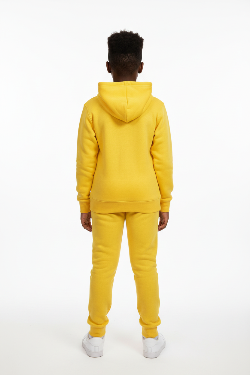 Gold 10 OZ Soft Fleece Kids Sweatsuit