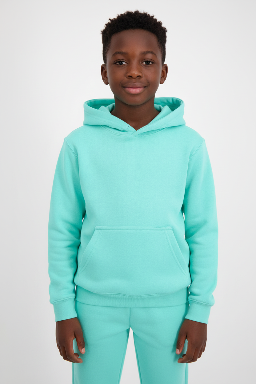 Kids 10 OZ Mint Soft Fleece Sweatsuit