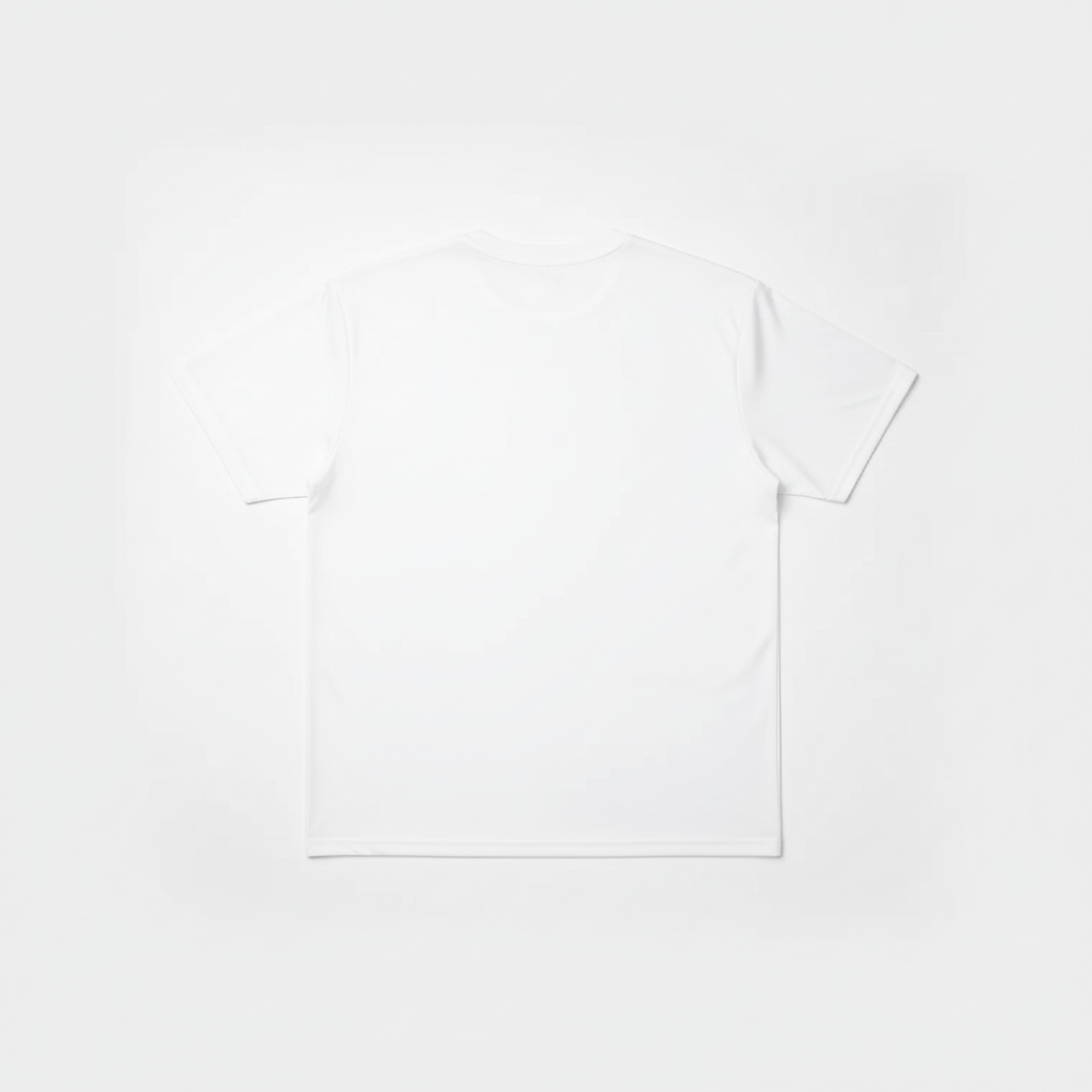 White Polyester T-Shirt