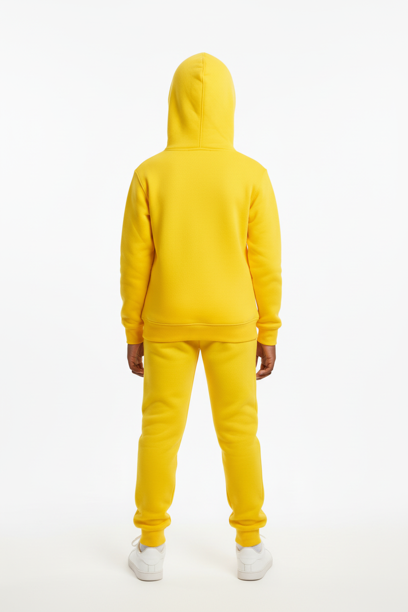 Yellow Heavy Blend Kids SweatShirt