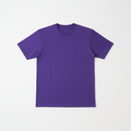 Purple Combed Cotton T-Shirt