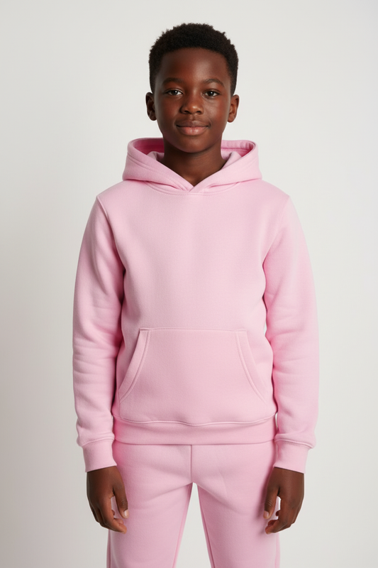 Light Pink Heavy Blend Kids SweatShirt