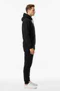 10 OZ Black Heavy Blend Fleece Sweatsuit