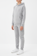 Kids 10 OZ Gray Soft Fleece Sweatsuit