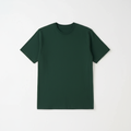 Dark Green Combed Cotton T-Shirt
