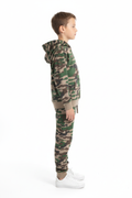 Kids 10 OZ Soft Camo Fleece Sweatsuit