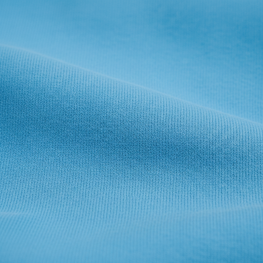 Sky Blue Hooded Crop Top