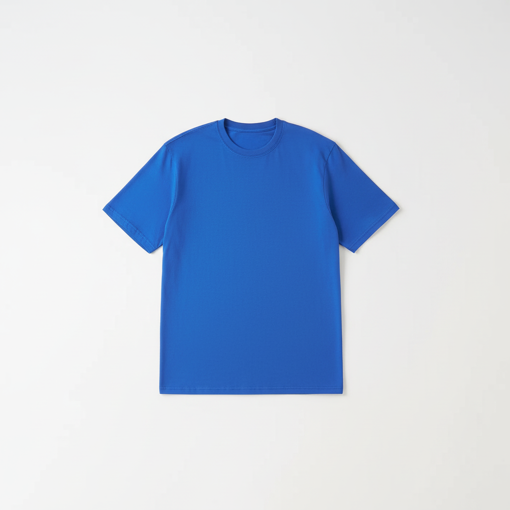 6 OZ Royal Blue Soft Cotton T-Shirt