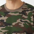 Camo Combed Cotton T-Shirt