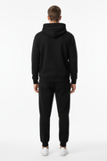 10 OZ Black Heavy Blend Fleece Sweatsuit